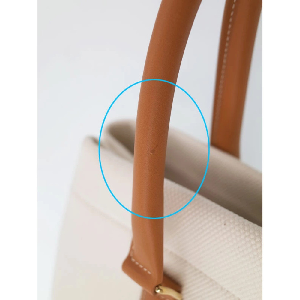 Celine Horizontal Cabas Tote Bag White - Picture 5 of 9